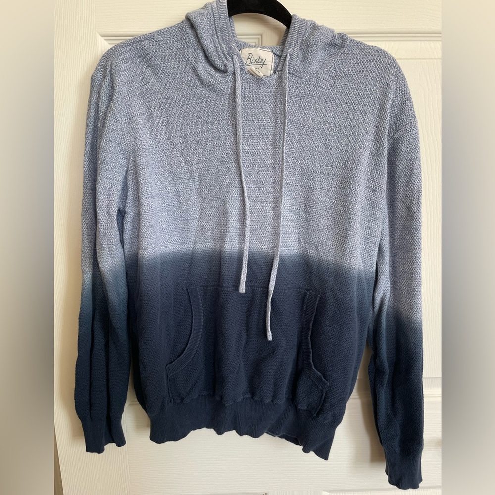 Bixby Nomad - Acid Wash / Ombré Knit Hoodie - Size L